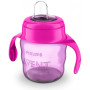 Поїльник-непроливайка Philips AVENT з м'яким носиком 200 мл рожевий, 6 міс+ (SCF551/03) Поїльник-непроливайка Philips AVENT з м'яким носиком 200 мл рожевий, 6 міс+ (SCF551/03)