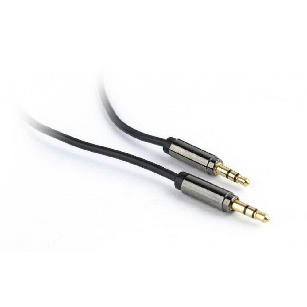 Кабель мультимедійний 3.5mm M to 3.5mm M 0.75m Cablexpert (CCAP-444-0.75M)