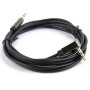 Кабель мультимедійний 3.5mm M to 3.5mm M 1.8m Cablexpert (CCAP-444L-6) Кабель мультимедійний 3.5mm M to 3.5mm M 1.8m Cablexpert (CCAP-444L-6)