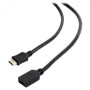 Кабель мультимедійний HDMI M to HDMI F 0.5m Cablexpert (CC-HDMI4X-0.5M) Кабель мультимедійний HDMI M to HDMI F 0.5m Cablexpert (CC-HDMI4X-0.5M)