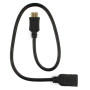 Кабель мультимедійний HDMI M to HDMI F 0.5m Cablexpert (CC-HDMI4X-0.5M) Кабель мультимедійний HDMI M to HDMI F 0.5m Cablexpert (CC-HDMI4X-0.5M)