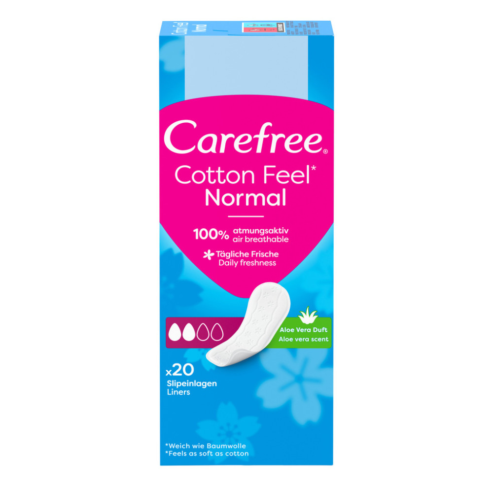 Щоденні прокладки Carefree Алое Вера 20 шт. (3574661064314/3574661565057/3574661486123)