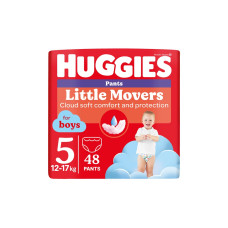 Підгузки Huggies Little Movers/Pants 5 (12-17 кг) для хлопчиків 48 шт (5029053547619)