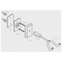 Тримач для гітари Gator Frameworks Wall Mount Guitar Hanger Black (GFW-GTR-HNGRBLK) Тримач для гітари Gator Frameworks Wall Mount Guitar Hanger Black (GFW-GTR-HNGRBLK)