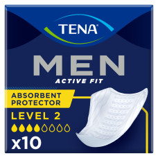 Урологічні прокладки Tena for Men Level 2 10 шт. (7322540016413)