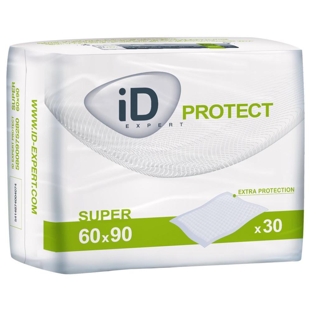 Пелюшки для малюків ID Proteсt Super 90 x 60 см. 30 шт. (5411416047940/5414874004074)