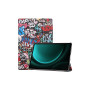 Чохол до планшета BeCover Smart Case Samsung Tab S9 Plus (SM-X810/SM-X816)/S9 FE Plus (SM-X610/SM-X616) 12.4" Graffiti (710377) Чохол до планшета BeCover Smart Case Samsung Tab S9 Plus (SM-X810/SM-X816)/S9 FE Plus (SM-X610/SM-X616) 12.4" Graffiti (710377)