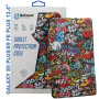 Чохол до планшета BeCover Smart Case Samsung Tab S9 Plus (SM-X810/SM-X816)/S9 FE Plus (SM-X610/SM-X616) 12.4" Graffiti (710377) Чохол до планшета BeCover Smart Case Samsung Tab S9 Plus (SM-X810/SM-X816)/S9 FE Plus (SM-X610/SM-X616) 12.4" Graffiti (710377)