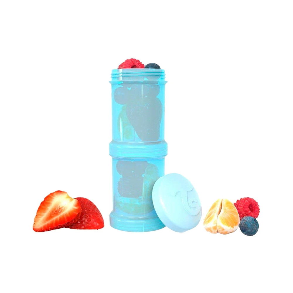 Контейнер для зберігання продуктів Twistshake 2шт 100мл, 78304 світло-блакитний (69850)