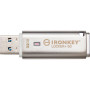 USB флеш накопичувач Kingston 32GB IronKey Locker Plus 50 AES Encrypted USB 3.2 (IKLP50/32GB) USB флеш накопичувач Kingston 32GB IronKey Locker Plus 50 AES Encrypted USB 3.2 (IKLP50/32GB)