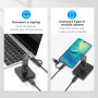 Док-станція для накопичувачів Gembird USB Type-C M.2 SATA NVME SSD (DD-U3M2) Док-станція для накопичувачів Gembird USB Type-C M.2 SATA NVME SSD (DD-U3M2)