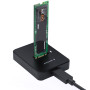 Док-станція для накопичувачів Gembird USB Type-C M.2 SATA NVME SSD (DD-U3M2) Док-станція для накопичувачів Gembird USB Type-C M.2 SATA NVME SSD (DD-U3M2)