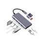 Концентратор Dynamode USB3.1 Type-C to HDMI, 3хUSB3.0, RJ45, USB Type-C Female, SD (Dock-USB-TypeC-HDMI-USB3.0-RJ45) Концентратор Dynamode USB3.1 Type-C to HDMI, 3хUSB3.0, RJ45, USB Type-C Female, SD (Dock-USB-TypeC-HDMI-USB3.0-RJ45)