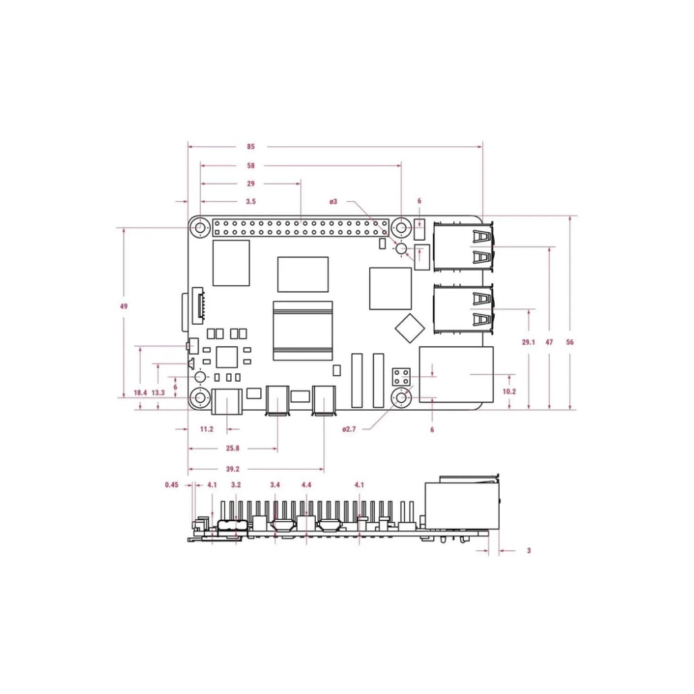 Мікро ПК Raspberry Pi 5 8GB (RPI5-8GB/RPI504)