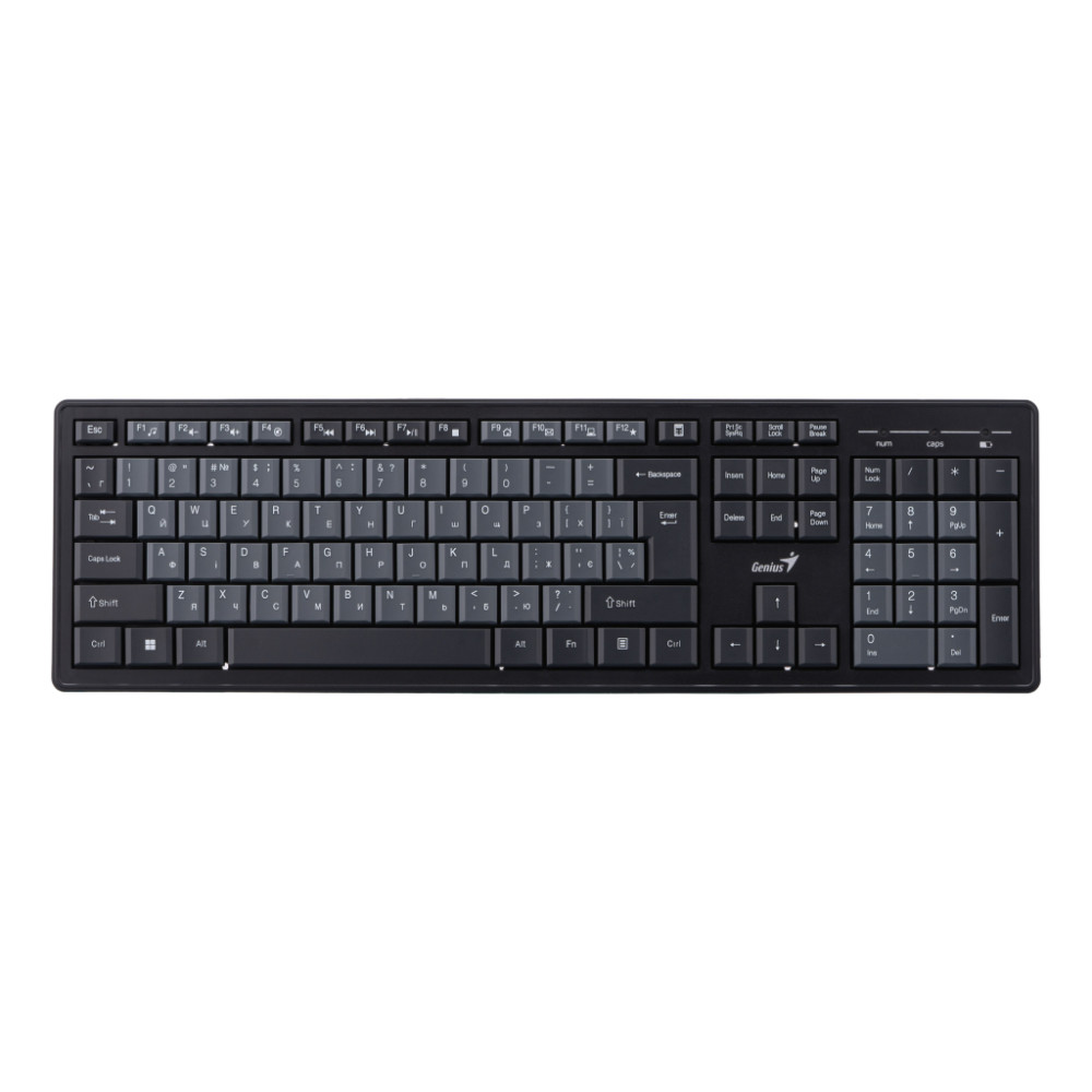 Комплект Genius KM-8200 Wireless UA Black (31340003428)