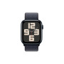 Смарт-годинник Apple Watch SE 2024 GPS 40mm Midnight Aluminium Case with Ink Sport Loop (MXEA3QH/A)