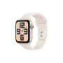 Смарт-годинник Apple Watch SE 2024 GPS 40mm Starlight Aluminium Case with Starlight Sport Band - S/M (MXEF3QH/A) Смарт-годинник Apple Watch SE 2024 GPS 40mm Starlight Aluminium Case with Starlight Sport Band - S/M (MXEF3QH/A)