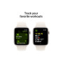 Смарт-годинник Apple Watch SE 2024 GPS 44mm Starlight Aluminium Case with Starlight Sport Band - M/L (MXEV3QH/A) Смарт-годинник Apple Watch SE 2024 GPS 44mm Starlight Aluminium Case with Starlight Sport Band - M/L (MXEV3QH/A)