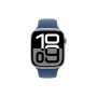Смарт-годинник Apple Watch Series 10 GPS 46mm Silver Aluminium Case with Denim Sport Band - M/L (MWWM3QH/A) Смарт-годинник Apple Watch Series 10 GPS 46mm Silver Aluminium Case with Denim Sport Band - M/L (MWWM3QH/A)