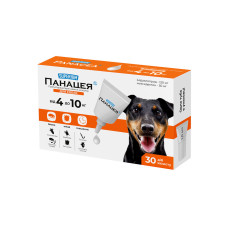 Краплі для тварин Superium Панацея Протипаразитарні для собак 4-10 кг (9142)