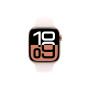 Смарт-годинник Apple Watch Series 10 GPS 46mm Rose Gold Aluminium Case with Light Blush Sport Band - M/L (MWWU3QH/A) Смарт-годинник Apple Watch Series 10 GPS 46mm Rose Gold Aluminium Case with Light Blush Sport Band - M/L (MWWU3QH/A)