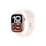 Смарт-годинник Apple Watch Series 10 GPS 46mm Rose Gold Aluminium Case with Light Blush Sport Band - M/L (MWWU3QH/A) Смарт-годинник Apple Watch Series 10 GPS 46mm Rose Gold Aluminium Case with Light Blush Sport Band - M/L (MWWU3QH/A)