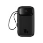 Батарея універсальна Baseus QPow2 20000mAh 30W, with 2*Type-C Cable, Black (P10055009113-00) Батарея універсальна Baseus QPow2 20000mAh 30W, with 2*Type-C Cable, Black (P10055009113-00)