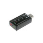 Звукова плата Dynamode C-Media 108 USB 8(7.1) каналов 3D RTL (USB-SOUND7) Звукова плата Dynamode C-Media 108 USB 8(7.1) каналов 3D RTL (USB-SOUND7)
