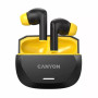 Навушники Canyon Hexagon 7 TWS ANC+ENC Wireless Charge Black/Yellow (CNS-TWS7BY) Навушники Canyon Hexagon 7 TWS ANC+ENC Wireless Charge Black/Yellow (CNS-TWS7BY)