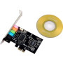 Звукова плата Manli C-Media 8738 PCI-E 6(5.1) каналов bulk (M-CMI8738-PCI-E) Звукова плата Manli C-Media 8738 PCI-E 6(5.1) каналов bulk (M-CMI8738-PCI-E)
