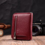 Гаманець ST Leather Шкіряний Бордовий (19485)