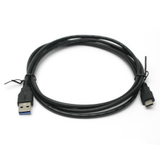 Дата кабель USB 3.0 AM to USB-C 1.5m PowerPlant (KD00AS1254)