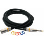 Мікрофонний кабель RockCable Microphone Cable - XLR (m) / TRS Jack 3m (RCL 30383 D6 M BA) Мікрофонний кабель RockCable Microphone Cable - XLR (m) / TRS Jack 3m (RCL 30383 D6 M BA)