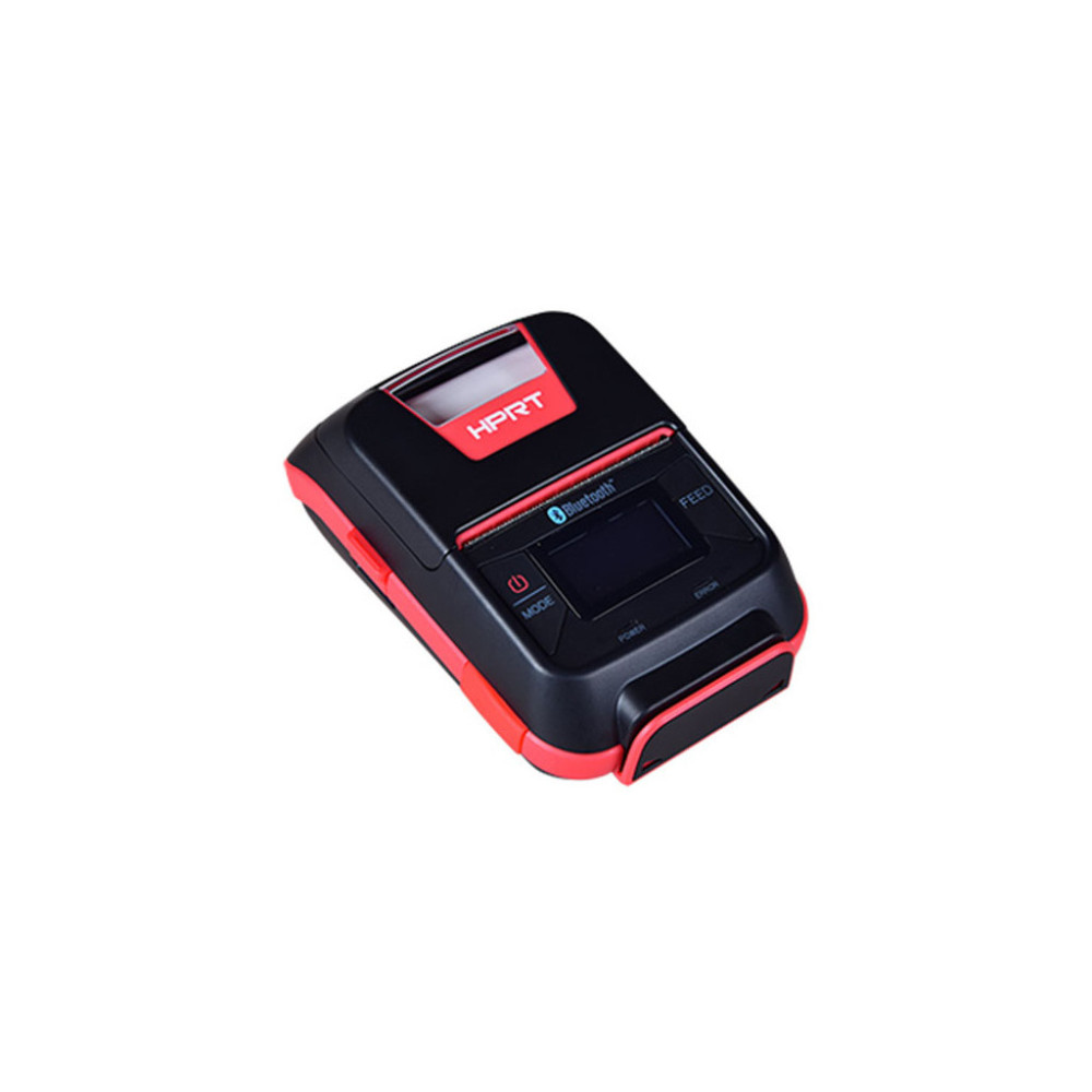 Принтер чеків HPRT HM-E200 мобільний, Bluetooth, USB, червоний+чорний (14657)