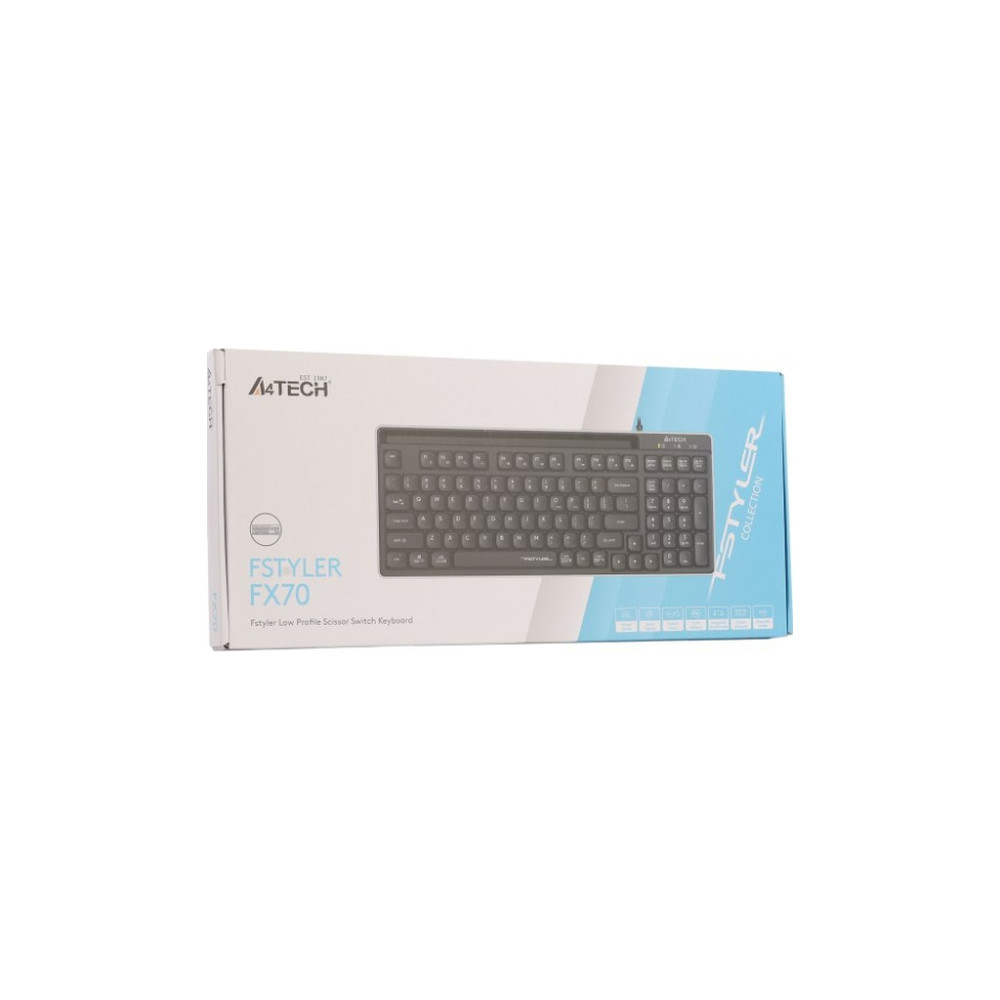 Клавіатура A4Tech FX70 USB Black (4711421001861)