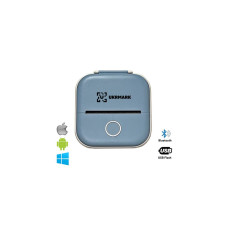 Принтер чеків UKRMARK P02BL Bluetooth, блакитний (900936)