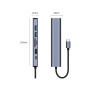 Концентратор Dynamode 7-in-1 USB-C to HDTV 4K/30Hz, 2хUSB3.0, RJ45, USB-C PD 100W, SD/MicroSD (BYL-2303) Концентратор Dynamode 7-in-1 USB-C to HDTV 4K/30Hz, 2хUSB3.0, RJ45, USB-C PD 100W, SD/MicroSD (BYL-2303)