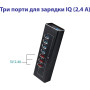 Концентратор Dynamode 4*USB3.0 data ports + 3*2.4А charge with Power Adaptor metal (DM-UH-P407) Концентратор Dynamode 4*USB3.0 data ports + 3*2.4А charge with Power Adaptor metal (DM-UH-P407)