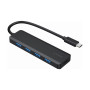 Концентратор Gembird 4 ports USB 3.1,USB-C, USB-C PD (UHB-CM-U3P4P-01) Концентратор Gembird 4 ports USB 3.1,USB-C, USB-C PD (UHB-CM-U3P4P-01)