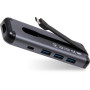 Концентратор Vinga USB-C 3.1 to HDMI+3xUSB3.0+PD100W+USB-C foldable cable (VHYC6FC) Концентратор Vinga USB-C 3.1 to HDMI+3xUSB3.0+PD100W+USB-C foldable cable (VHYC6FC)
