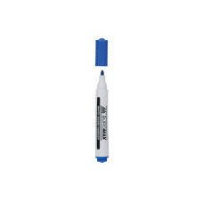 Маркер Buromax для магнітних дошок, синій, 2-4 мм, спиртова основа (BM.8800-02)