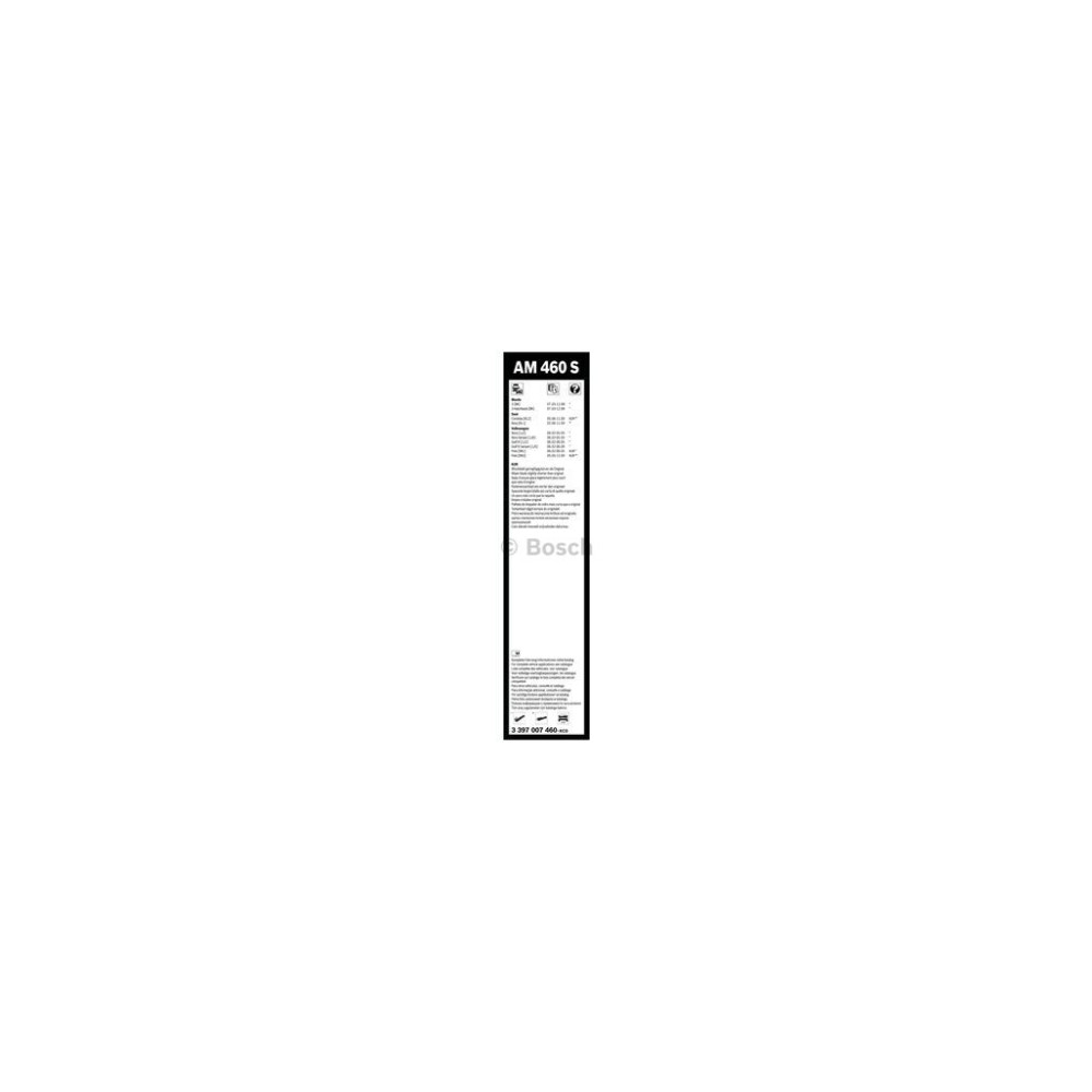Щітка склоочисника Bosch 3 397 007 460