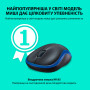 Мишка Logitech M185 blue (910-002239) Мишка Logitech M185 blue (910-002239)