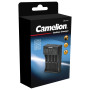 Зарядний пристрій для акумуляторів Camelion Univercal charger for Ni-MH 1.2V, Li-Fe 3.2V, Li-Ion 3.7 to 3.85V, Input DC 5V-2A (LBC-321) Зарядний пристрій для акумуляторів Camelion Univercal charger for Ni-MH 1.2V, Li-Fe 3.2V, Li-Ion 3.7 to 3.85V, Input DC 5V-2A (LBC-321)
