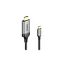 Кабель мультимедійний USB-C to HDMI M 1.8m 4K60Hz Choetech (CH0021-BK) Кабель мультимедійний USB-C to HDMI M 1.8m 4K60Hz Choetech (CH0021-BK)