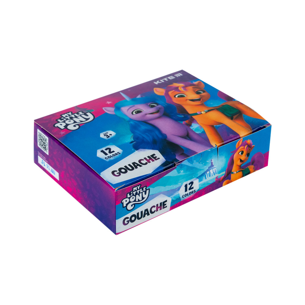Гуашеві фарби Kite My Little Pony 12 кольорів, 20 мл (LP23-063)