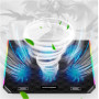 Підставка до ноутбука IceCoorel 10-15.6", 6*80mm 1800 RPM, 2*USB, 366x256x23mm, RGB (A17)