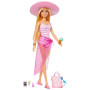 Лялька Barbie Пляжна прогулянка (HPL73) Лялька Barbie Пляжна прогулянка (HPL73)