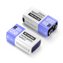 Акумулятор Крона USB-С 390 mAh 9V (Li-Polymer) ColorWay (CW-UB9V-06) Акумулятор Крона USB-С 390 mAh 9V (Li-Polymer) ColorWay (CW-UB9V-06)