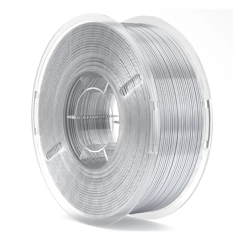 Пластик для 3D-принтера ELEGOO PLA silk gloss 1кг, 1.75мм, silver (50.203.0111)